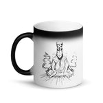 Bluelama Matte Black Magic Mug