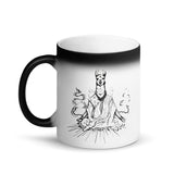 Bluelama Matte Black Magic Mug