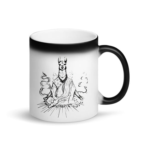 Bluelama Matte Black Magic Mug